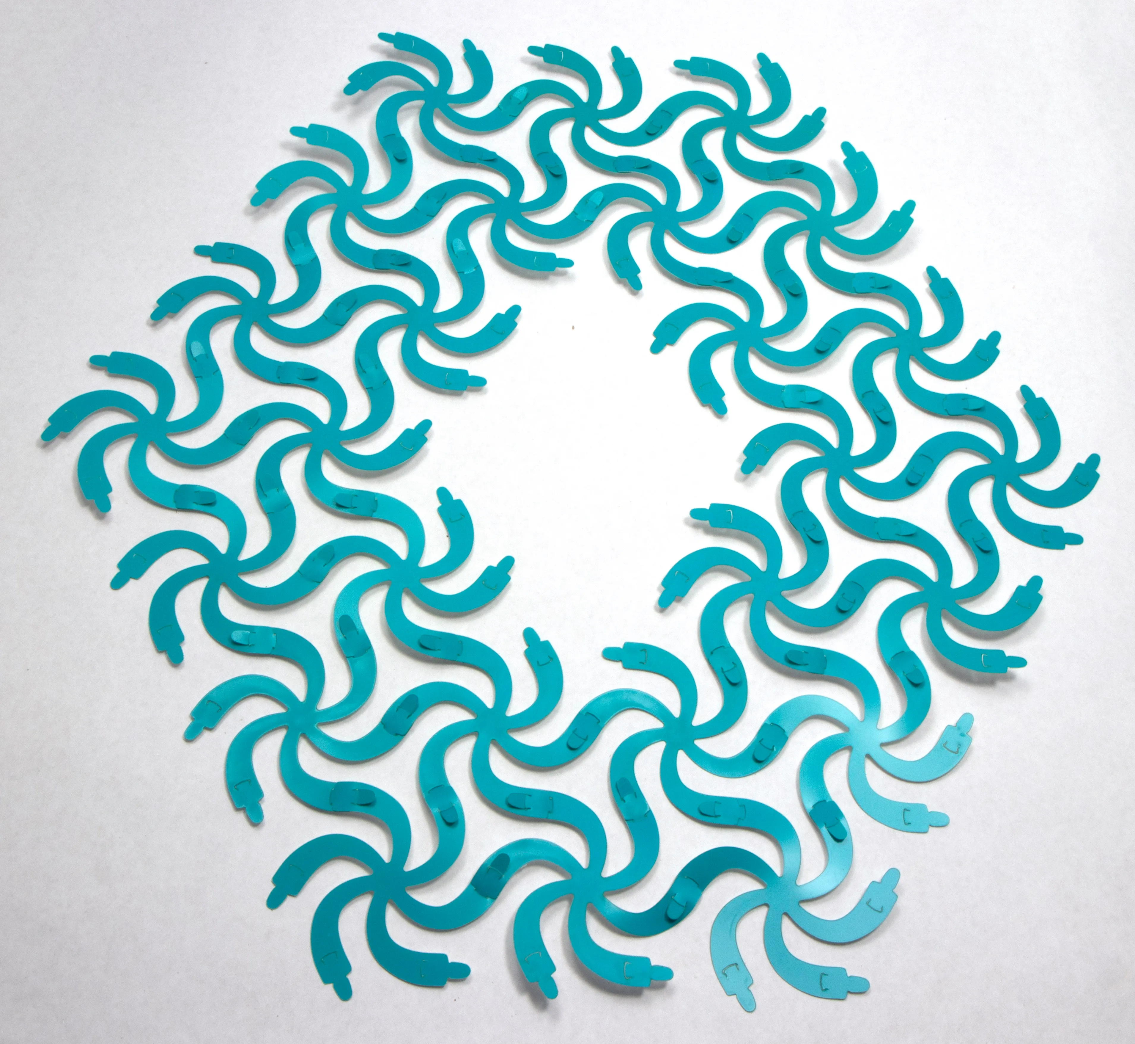 Curvahedra flat surface,  second configuration